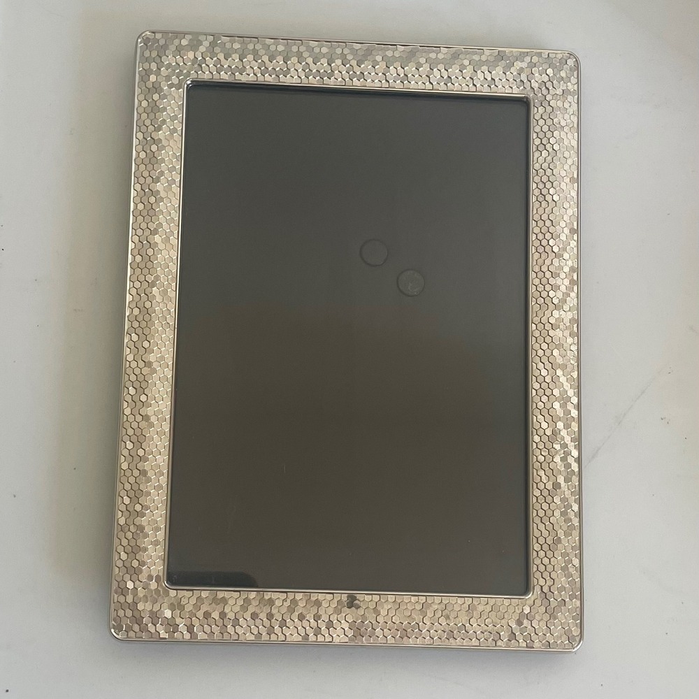Isaac Mizrahi Silver Frame - Metal‎ Photo Picture 4x6 Geometric Confetti Scales